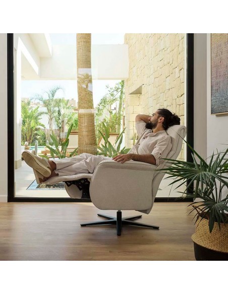 Sillón relax giratorio Galaxy