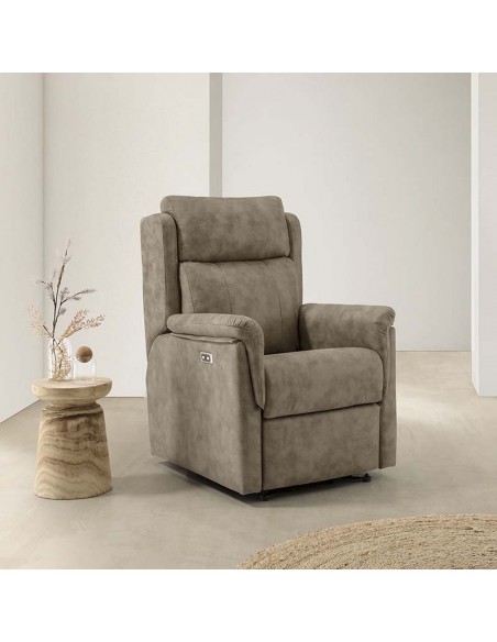 Sillón relax eléctrico Power Lift Remo