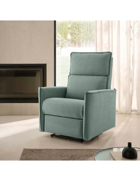 Sillón relax motorizado y cabezal reclinable Solo