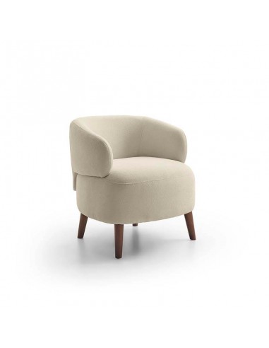 Butaca de diseño curvo Lona