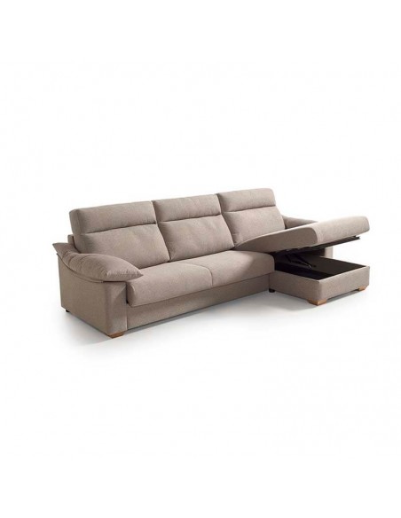 Sofá cama con chaiselongue Berto Servicio Express