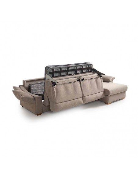 Sofá cama con chaiselongue Berto Servicio Express