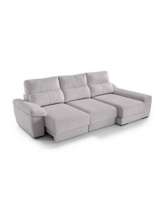 Sofá chaiselongue con carro deslizante y arcones Korda 2