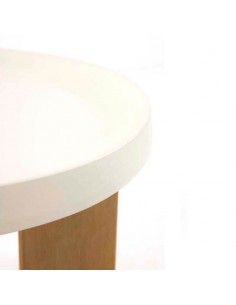Mesa auxiliar redonda August 2