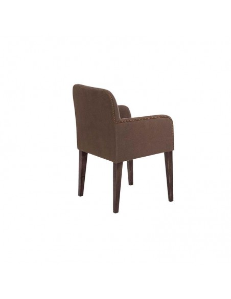 Silla con brazos y tachuelas Mauricio