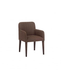 Silla con brazos y tachuelas Mauricio