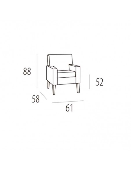 Medidas sillón