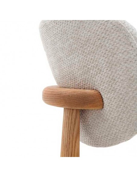 Silla de comedor de roble Jasper pack de 4