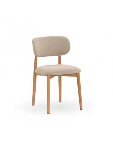 Silla de comedor de roble Jasper pack de 4, beige