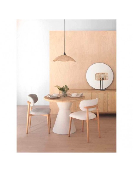 Silla de comedor de roble Jasper pack de 4