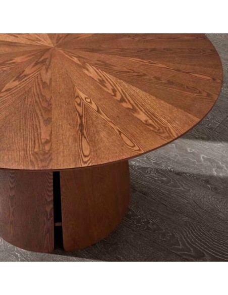 Mesa de comedor redonda Sierra