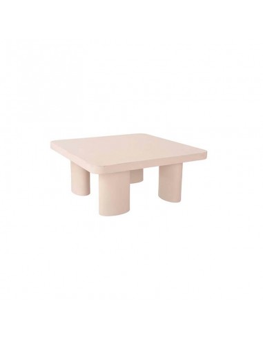 Mesa cuadrada cemento Zola
