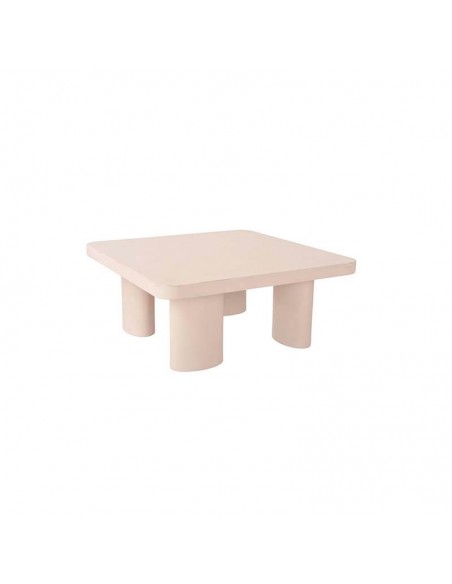 Mesa cuadrada cemento Zola