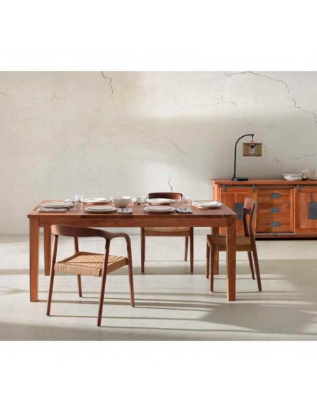 Mesa rectangular acacia Clementine