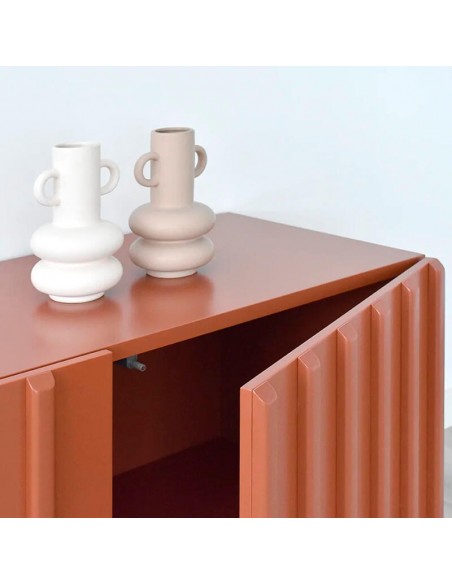 Mueble TV lacado con puertas Kentos