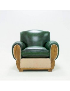 Butaca de piel Club Royal