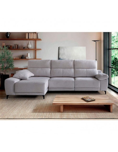 Sofá chaiselongue con carro deslizante Gregory