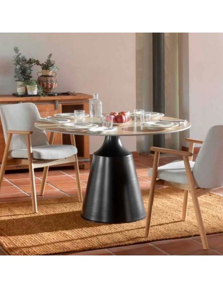 Mesa redonda de comedor Canes
