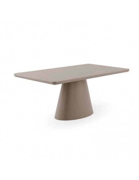 Mesa rectangular de comedor Libra taupé