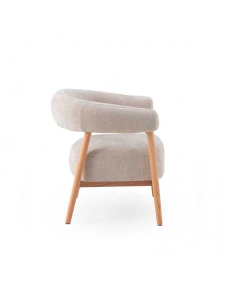 Butaca nórdica Forrest blanco