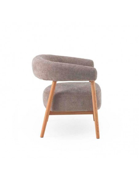 Butaca nórdica Forrest taupé