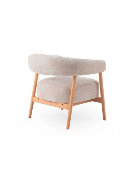 Butaca nórdica Forrest blanco