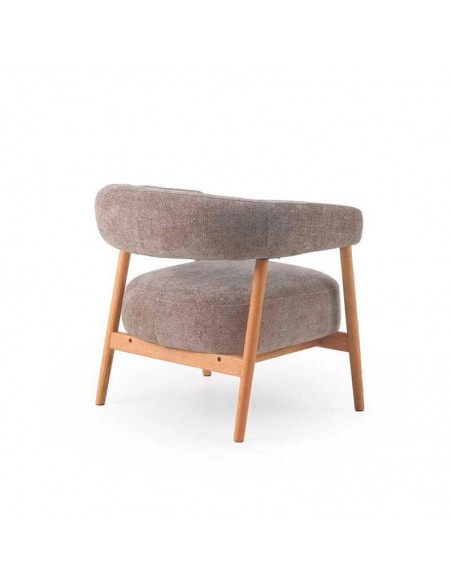 Butaca nórdica Forrest taupé