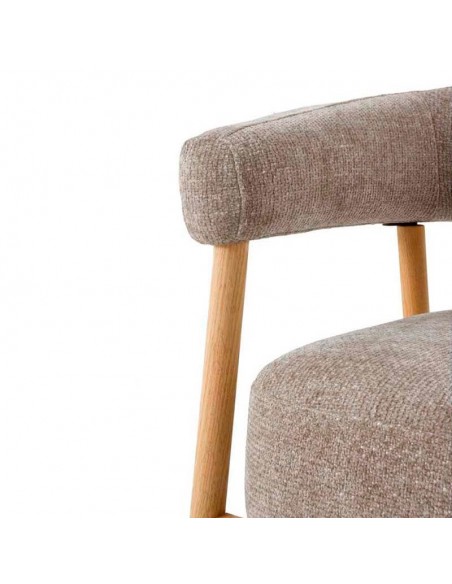 Butaca nórdica Forrest taupé