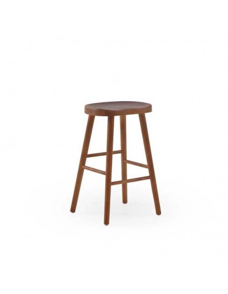 Taburete alto de madera Céfiro