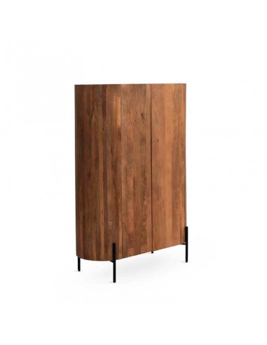 Aparador alto curvo de 2 puertas Edén