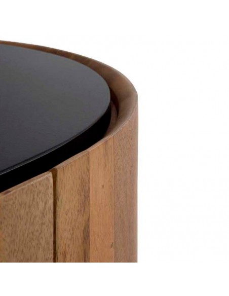 Aparador alto curvo de 2 puertas Edén