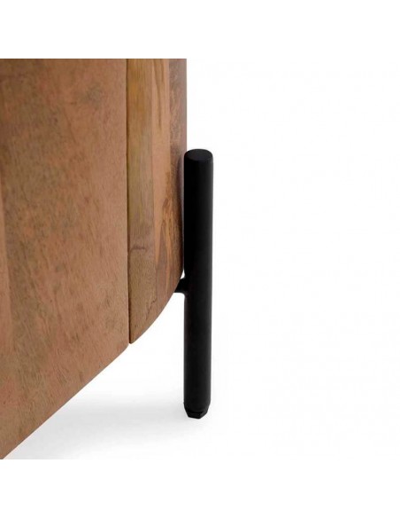 Aparador alto curvo de 2 puertas Edén