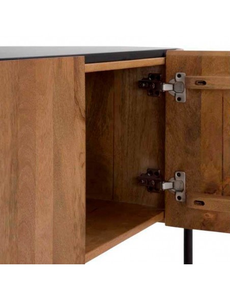 Mueble TV de diseño curvo Edén