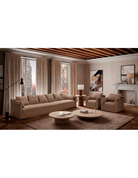 Butaca de lino 100% desenfundable Show