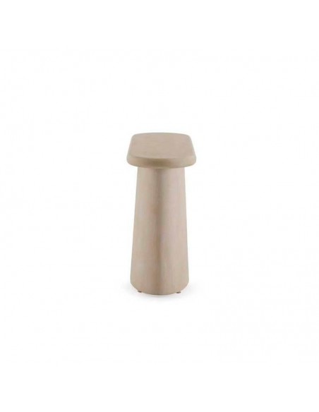 Consola  ovalada de cemento Opal