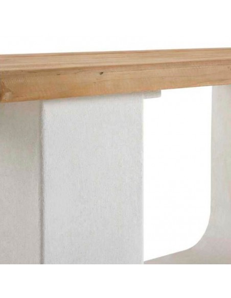 Consola cemento blanco Umeko