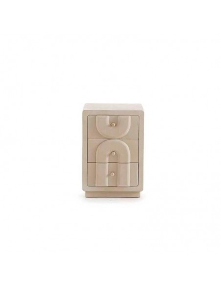 Mesita de noche de cemento Maeva