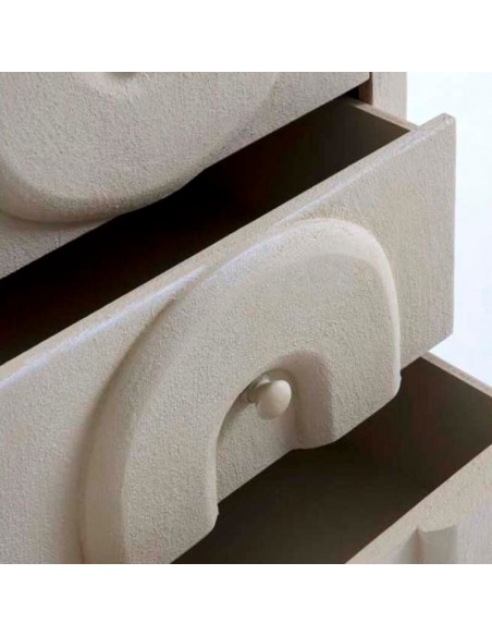 Mesita de noche de cemento Maeva