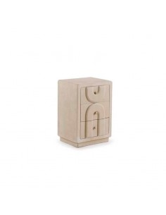 Mesita de noche de cemento Maeva