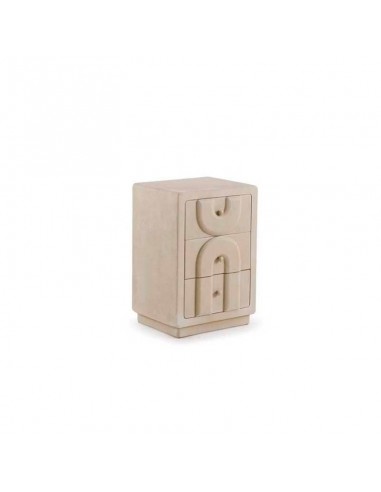 Mesita de noche de cemento Maeva