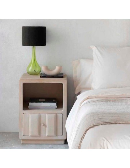 Mesita de noche cemento Blaise