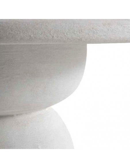 Mesa centro redonda cemento Tristán