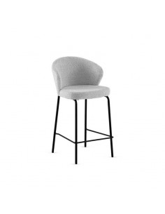 Taburete alto chenilla Julieta