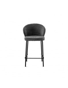 Taburete alto chenilla Julieta 2