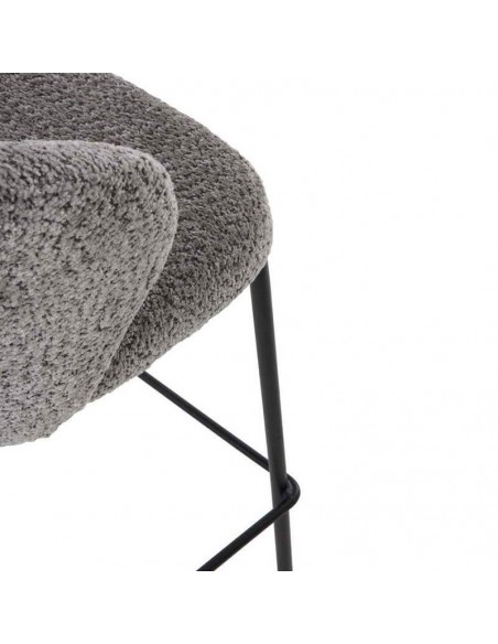 Taburete alto chenilla Julieta