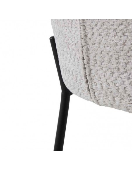 Taburete alto chenilla Julieta