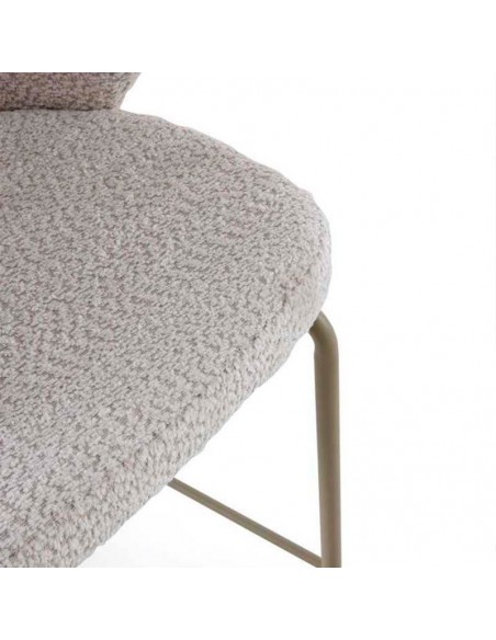 Taburete alto chenilla Capuleto