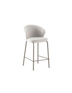Taburete alto chenilla Capuleto