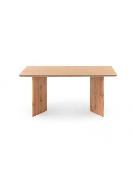 Mesa rectangular roble y cerámica Astrid