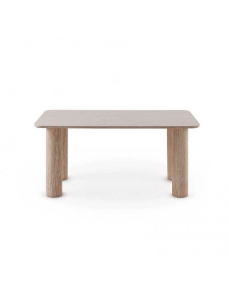 Mesa rectangular madera y cerámica Gabriela